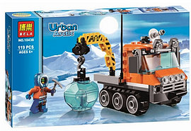 Конструктор Bela 10438 (аналог Lego City 60034)  Urban arctic"Арктический гусеничный вездеход", 119 дет