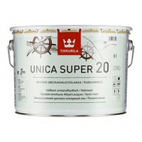 Уретано-алкидный лак Unica super 20 полуматовый 9 л