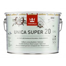 Уретано-алкидный лак Unica super 20 полуматовый 9 л