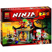 Конструктор Bela Ninja 10319 Решающее сражение Додзе 214 деталей (аналог Lego Ninjago 70756)