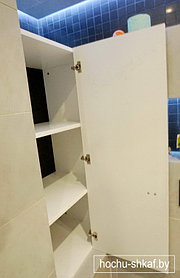 Встроенный шкафчик для ванной комнаты на заказ