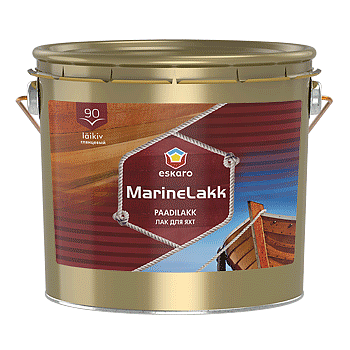 Лак  Уретан - алкидный для яхт глянцевый Marine lakk 90 2,4 л Некондиция (помятая тара)