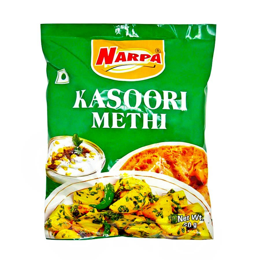 Пажитник листья Narpa Kasoori Methi, 50г шамбала, fenugreek - ценный источник белка - фото 1 - id-p44461488