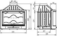 Каминная топка 720 Prisma - фото 3 - id-p50748480