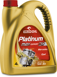 Масло моторное PLATINUM Max Expert XD 5W–30 4л, фото 2