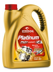Масло моторное PLATINUM Max Expert C4 5W–30  канистра 4 л