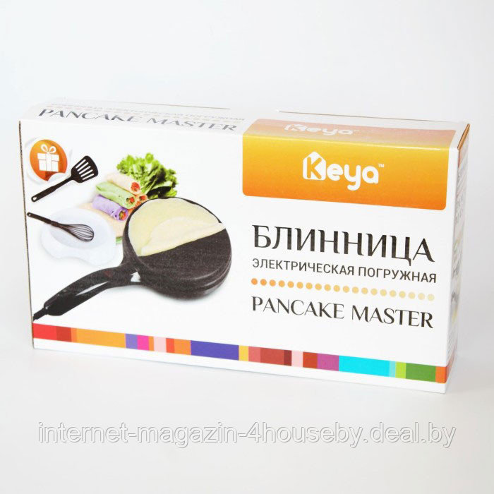 Блинница электрическая погружная Keya "Pancake Master" - фото 7 - id-p50886269