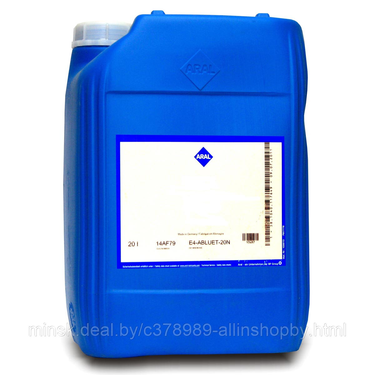 Моторное масло Aral Mega Turboral SAE 10W40 20 л