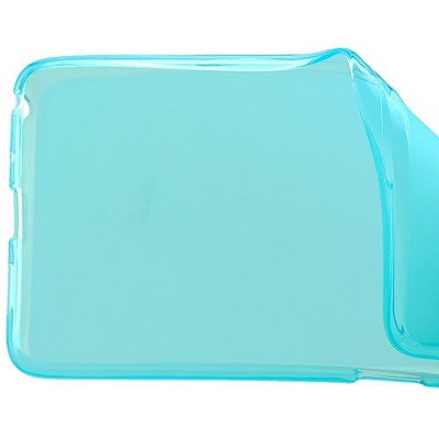 Силиконовый бампер Becolor TPU Case 1mm Blue для ZTE Blade V7 - фото 2 - id-p50894773