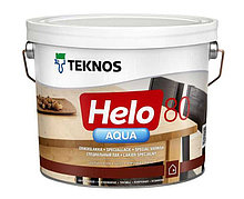 Teknos Helo Aqua 80 Gloss - Водоразбавляемый паркетный лак, глянцевый, 0.9л | Текнос Хело Аква