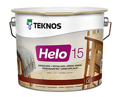 Teknos Helo 15 Matt - Уретано-алкидный паркетный лак, матовый, 0.9л