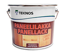 Teknos Paneelilakka - Водоразбавляемый лак для деревянных панелей, полуматовый, 2.7л