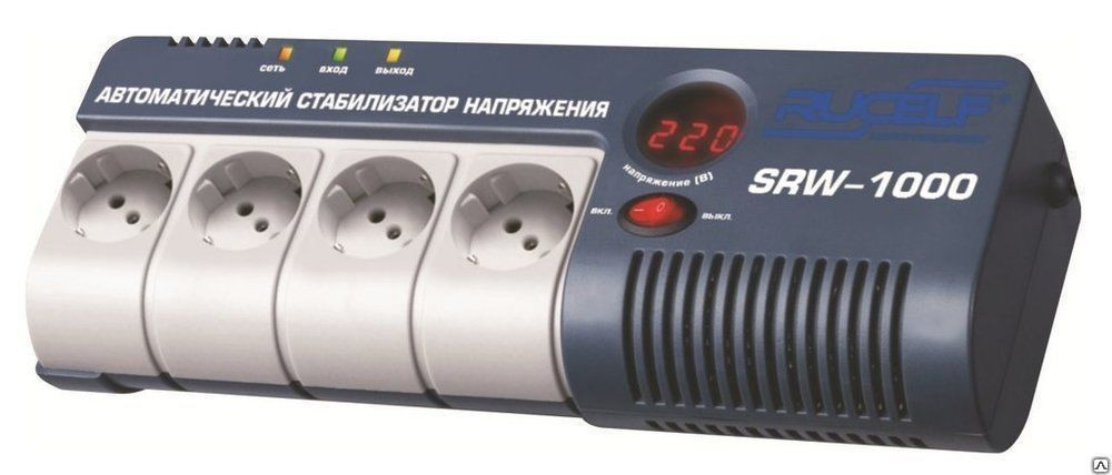 Стабилизатор напряжения электронный настенный RUCELF SRW-500 - фото 2 - id-p50977234