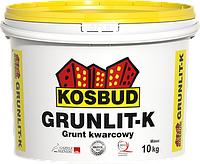 Кварцевый грунт Kosbud GRUNLIT-К белый с песком (10 кг)