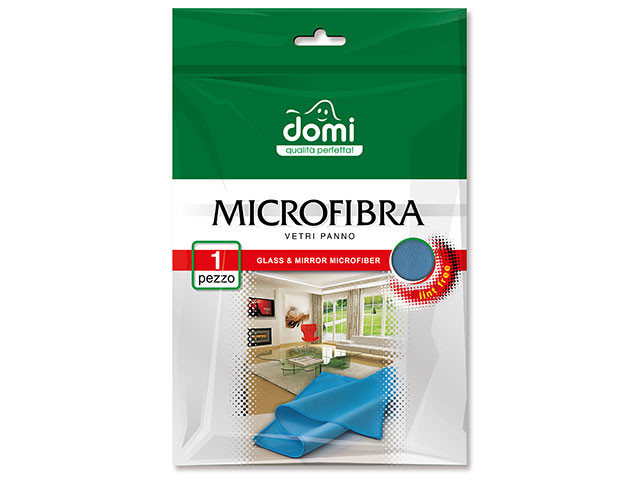 Микрофибра для стекол и зеркал "DOMI"