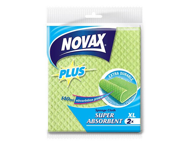 Салфетки влаговпитывающие XL 2шт NV Plus "NOVAX"