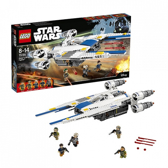 Конструктор Лего 75155 Истребитель Повстанцев U-Wing Lego Star Wars