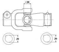 Шарнир ИИ160 (Н051.02.270А)