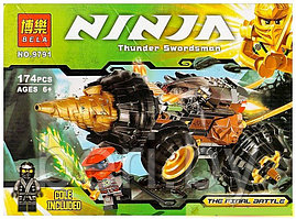 Конструктор Bela Ninja 9791 Земляной бур Коула 174 детали (аналог Lego Ninjago)