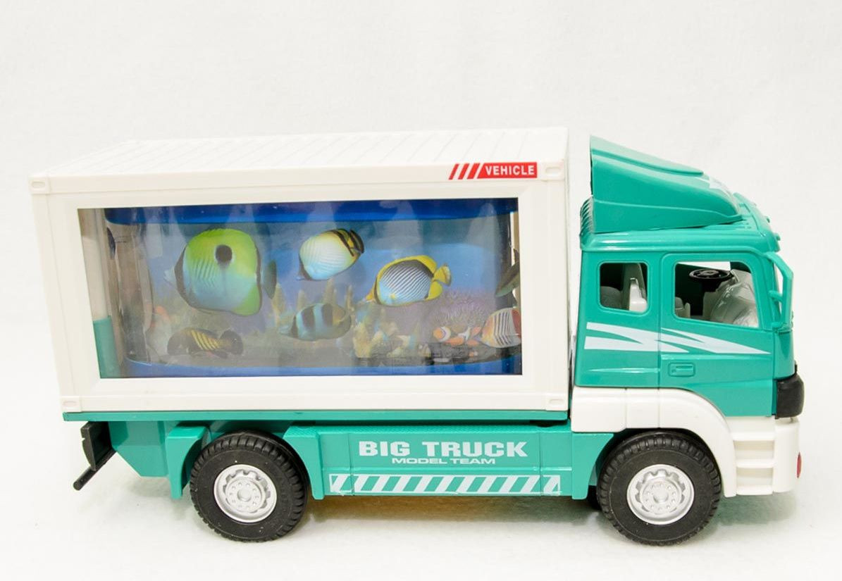 Игрушечный грузовик-аквариум Big Truck (свет, звук) 20 см - фото 1 - id-p51105735