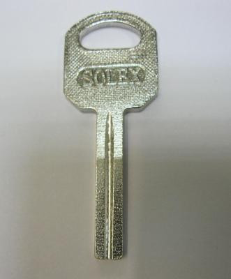 Заготовка для ключей Solex квадрат с пазом