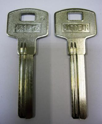 Заготовка для ключей AP-4D_X_X_X_BAO-2D BAODEAN (38*8,8*2,4мм) 2 паза длин. 