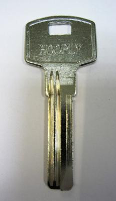 Заготовка для ключей HOOP-1D HOOPLY 2 паза (8,8*32 мм) - фото 1 - id-p51128047