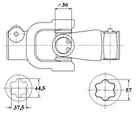 Шарнир 36.06ST