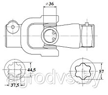 Шарнир 36.06ST