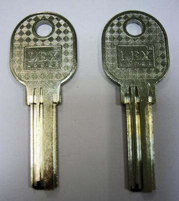 Заготовка для ключей LEX E-30.LEX (29*8,84*2,3мм) - фото 1 - id-p51129308