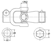 Шарнир 6.07ST