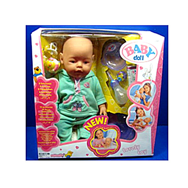 Кукла пупс Baby Doll (Беби долл) аналог Baby Born 8 функций - фото 2 - id-p51139764