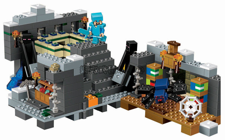 Конструктор Bela 10470 Портал в край (аналог LEGO Minecraft ), 577 деталей - фото 6 - id-p51140786