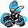 Детская коляска (3 в1) TUTIS GALANT  Темно-коричневый/бежевая кожа. Бесплатная доставка., фото 7