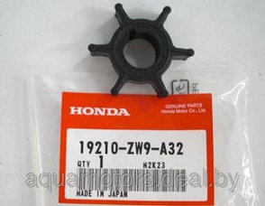 Крыльчатка водяного насоса Honda BF 15D..20D 19210-ZW9-А32 BF15-20, фото 2