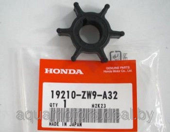 Крыльчатка водяного насоса Honda BF 8D..20D 19210-ZW9-А32 BF15-20, фото 2