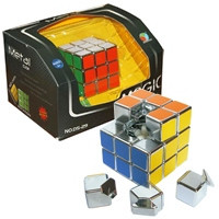 Головоломка кубик-рубик  3х3 металлический марки Diansheng