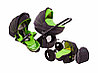 Детская коляска (3 в1) TUTIS Zippy Sport Plus серый/бирюза. Бесплатная доставка.