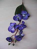 Ветка орхидеи фиолетовая, L = 65 см.