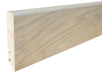 Напольный деревянный шпонированный плинтус Barlinek Дуб Touch P61 - фото 1 - id-p51188166