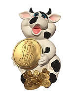Копилка  Корова с монетой