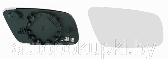 СТЕКЛО БОКОВОГО ЗЕРКАЛА (ПРАВОЕ) Audi A6 (C5) / Ауди А6
