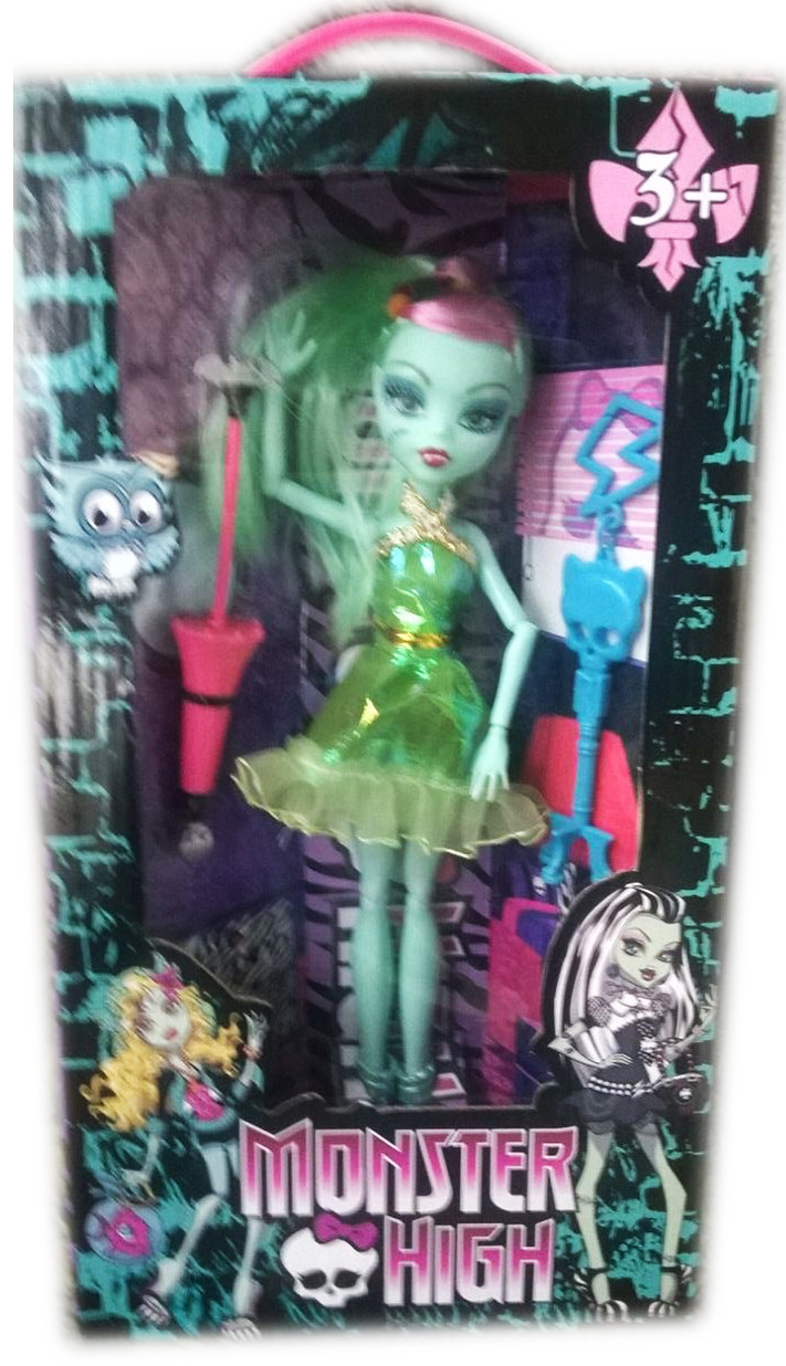 Набор кукол Monster High Монстер Хай (4в1) на шарнирах с аксессуарами - фото 5 - id-p51260800