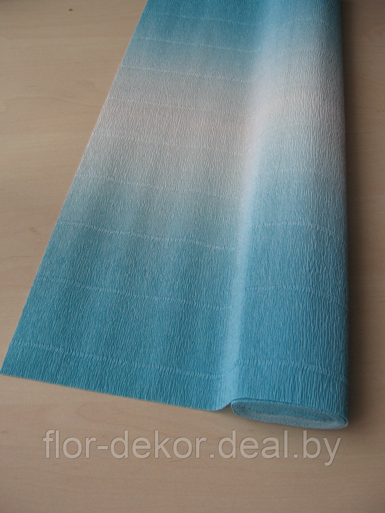 Креп-бумага с переходом цвета, 50*250см, 180гр, Италия. - фото 2 - id-p51264205