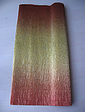 Креп-бумага металлизированная с переходом цвета, 180гр, Италия., фото 8
