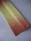 Креп-бумага металлизированная с переходом цвета, 180гр, Италия., фото 7