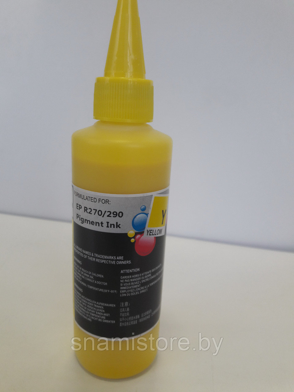 Чернила Epson Stylus Yellow Ink  P50, R290, R270 100мл.