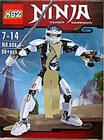 Конструктор KSZ Ninja белый ниндзя"Thunder Swordsman" арт. 608-1