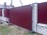 Забор металлопрофиля и металлоштакетника, фото 6