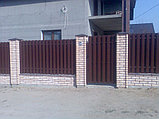 Ворота забор калитки из металлоштакетника, фото 7